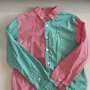 Tri-color Check Vineyard Vines Shirt